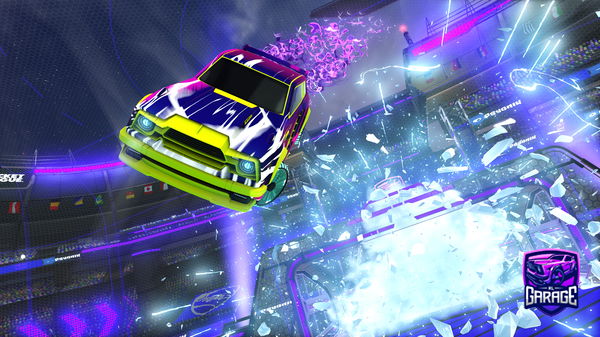 A Rocket League car design from xXtenteitionXx