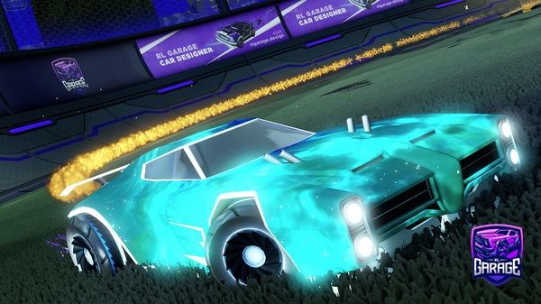 A Rocket League car design from KayakBackwards