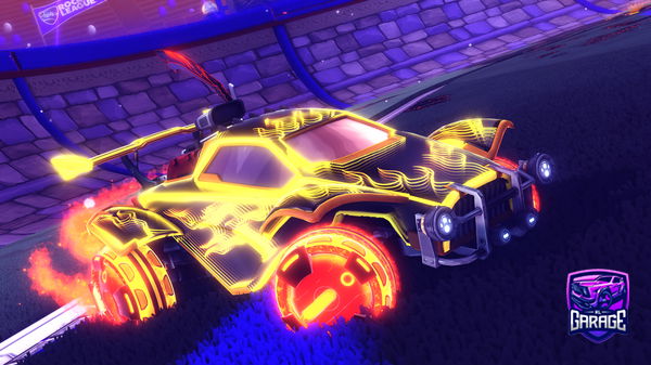 A Rocket League car design from AcreDox