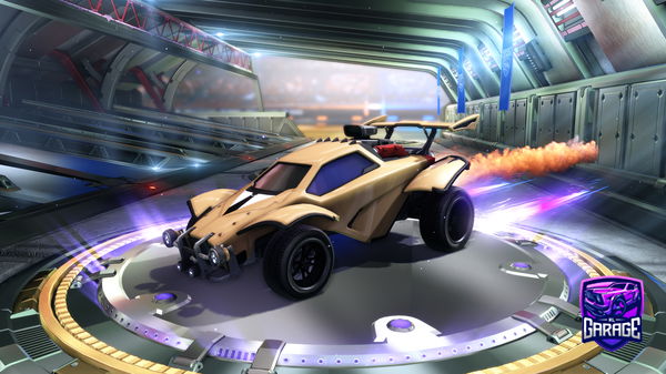 A Rocket League car design from Red_rebel_444