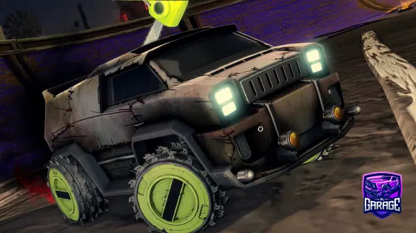 A Rocket League car design from TensiveZexal