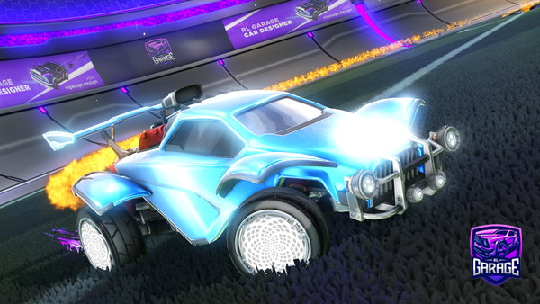 A Rocket League car design from ch3rlly