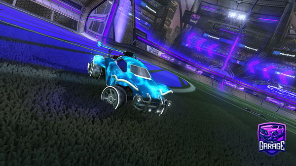 A Rocket League car design from Toodoobyonxbox