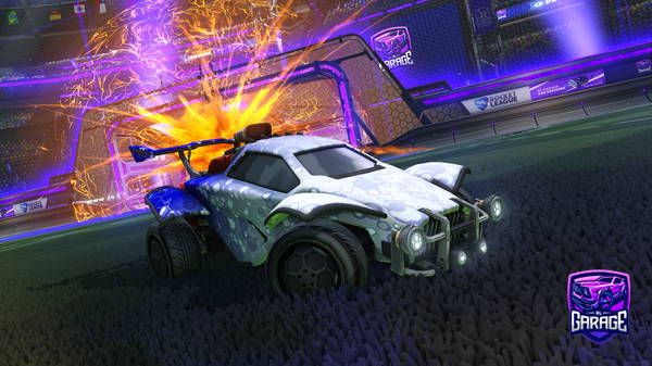 A Rocket League car design from Sunt_foarte_bun