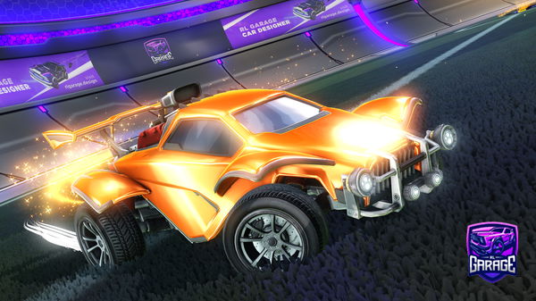 A Rocket League car design from Nxth_