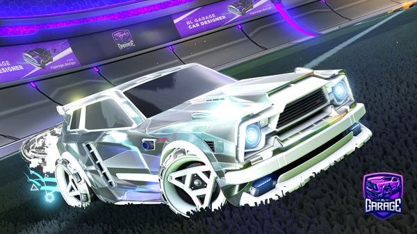 A Rocket League car design from DOLPHIN17101