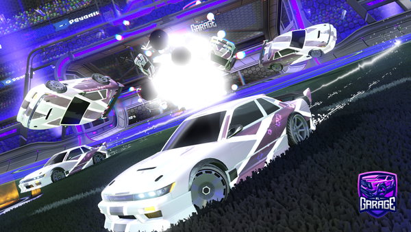 A Rocket League car design from FL4YC0N