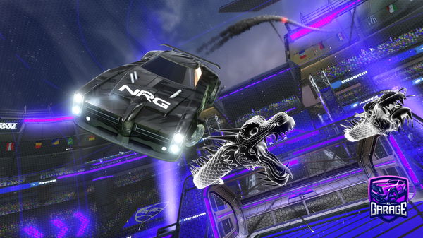 A Rocket League car design from SiryxRL16