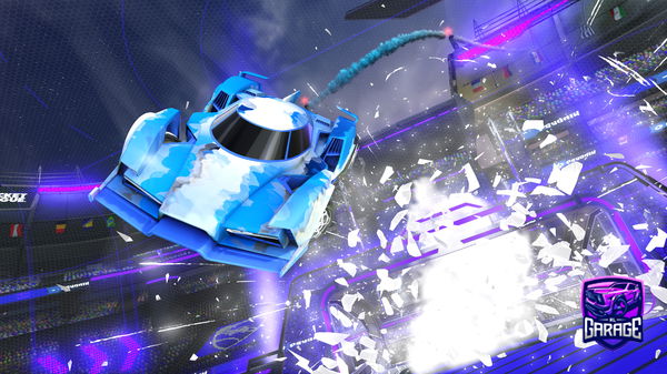 A Rocket League car design from munchy