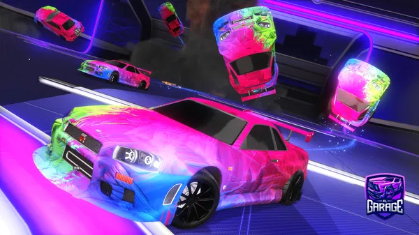 A Rocket League car design from GOLDBLOODED1983