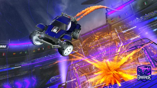 A Rocket League car design from Kyrridutch