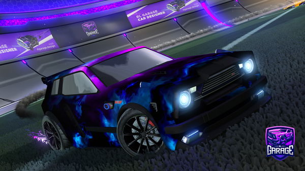 A Rocket League car design from AyTeVe