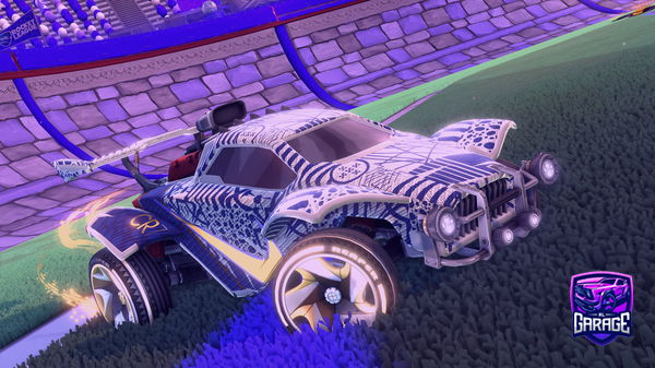 A Rocket League car design from Powerful_Flow