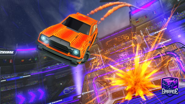 A Rocket League car design from C_Cozmo