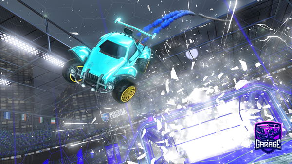 A Rocket League car design from VoidedJr