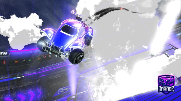 A Rocket League car design from Ersatzed