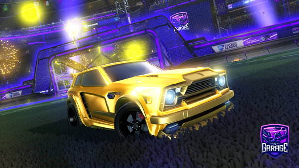 A Rocket League car design from Inux