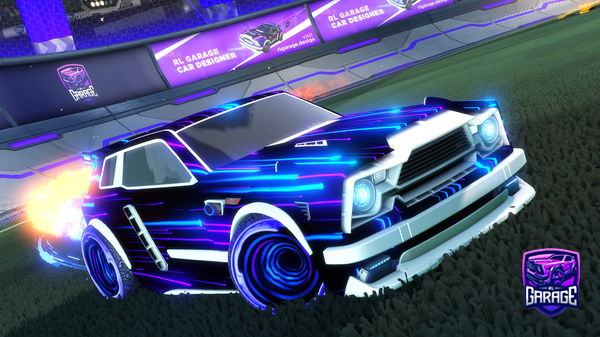 A Rocket League car design from Thronflohx