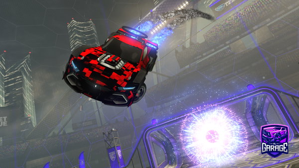 A Rocket League car design from KingHThe17th
