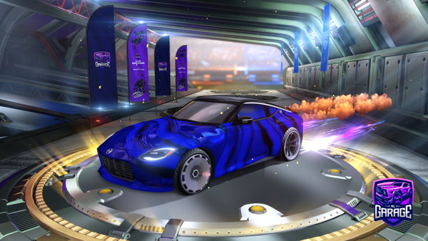 A Rocket League car design from rretr