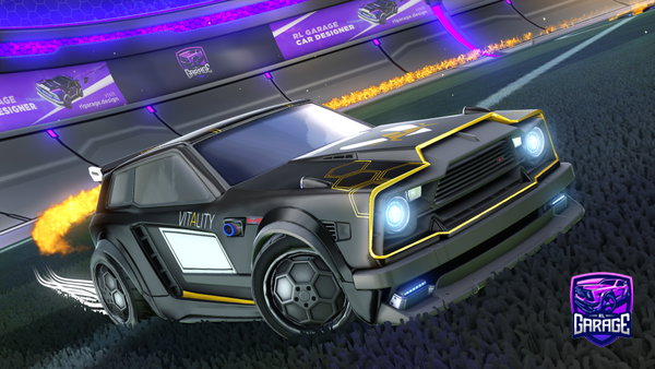 A Rocket League car design from zZzCrYpTiCzZz
