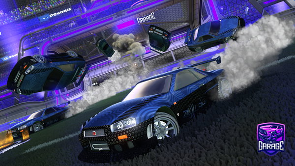 A Rocket League car design from Cazujup