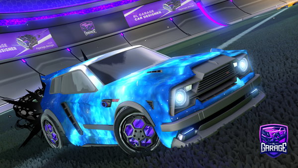 A Rocket League car design from Only_SenMuh