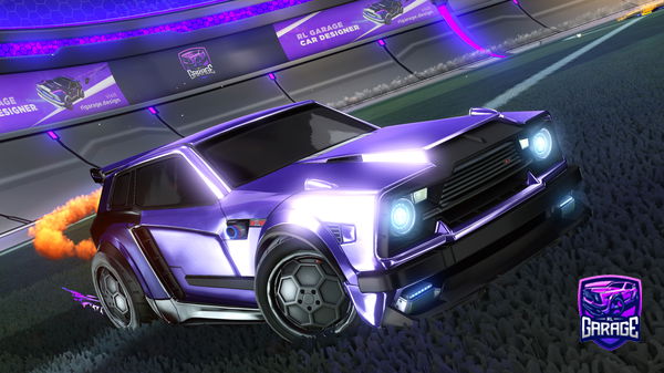 A Rocket League car design from hashrll