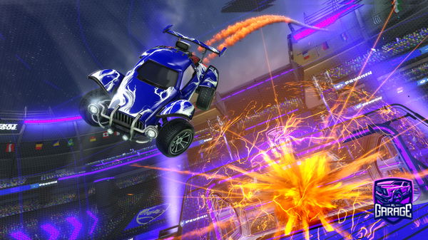 A Rocket League car design from A_K_Darkgamer