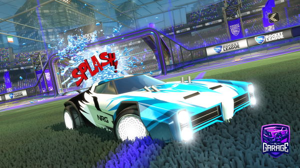 A Rocket League car design from Xboxnamenaturesfury2008