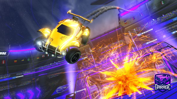 A Rocket League car design from Arthursuper1212