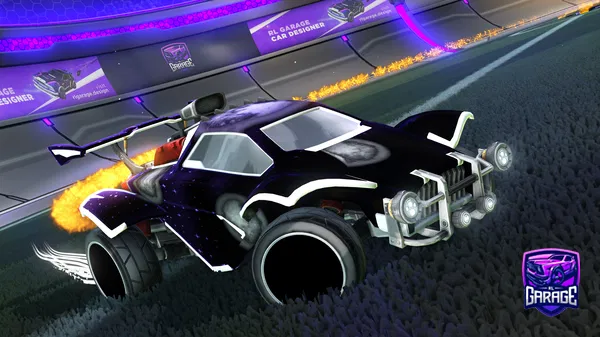 A Rocket League car design from Outburst
