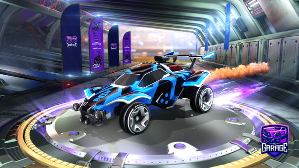 A Rocket League car design from BaconBoii