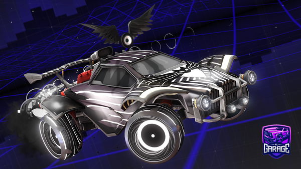 A Rocket League car design from Raiyu