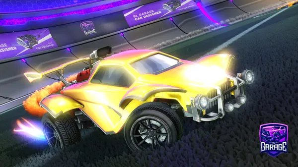 A Rocket League car design from STC_EkRL07