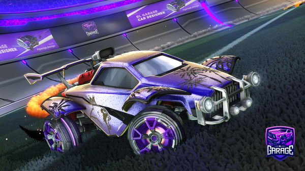 A Rocket League car design from anohre