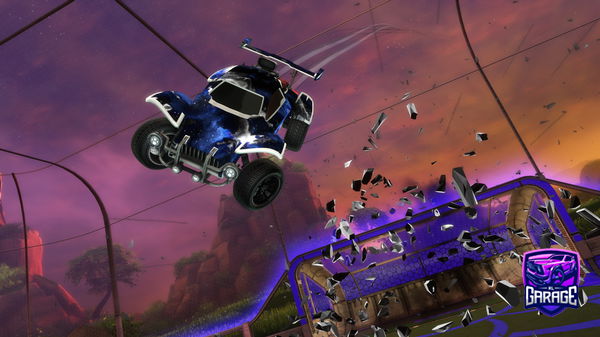 A Rocket League car design from ValidSmokey