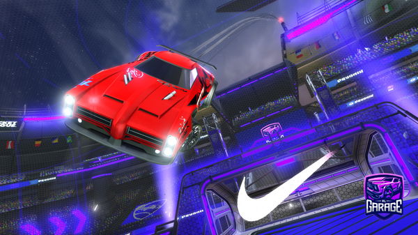 A Rocket League car design from H4nim3tvv