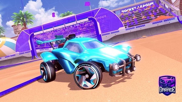 A Rocket League car design from Eltaf