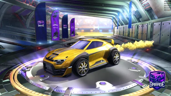 A Rocket League car design from dieguilin