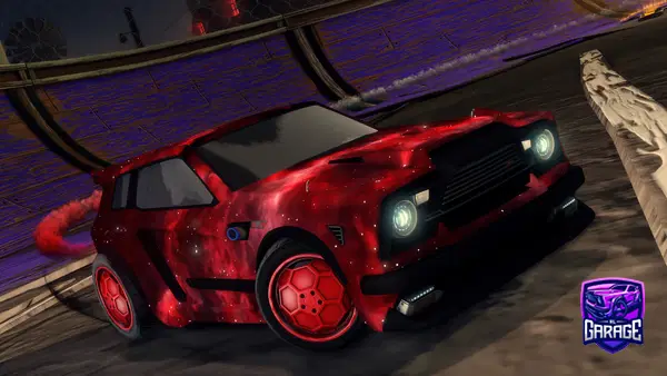 A Rocket League car design from Liversenal