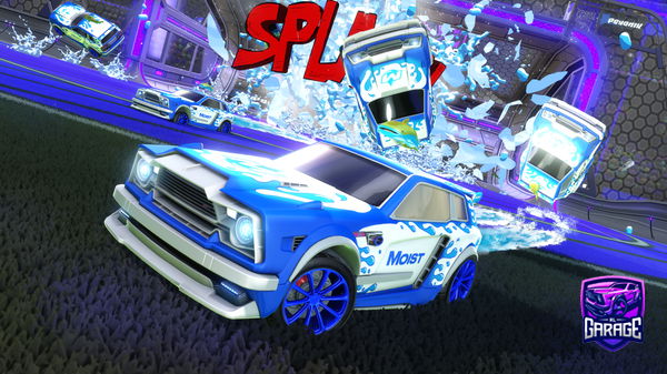 A Rocket League car design from DanXplode