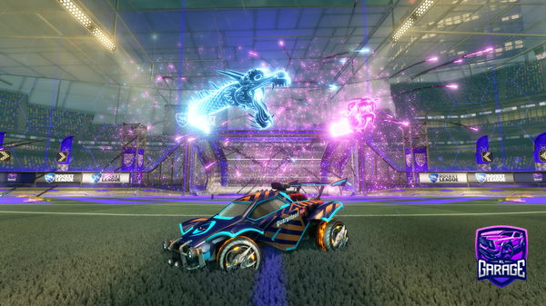 A Rocket League car design from CastDream