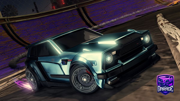 A Rocket League car design from tide_rll