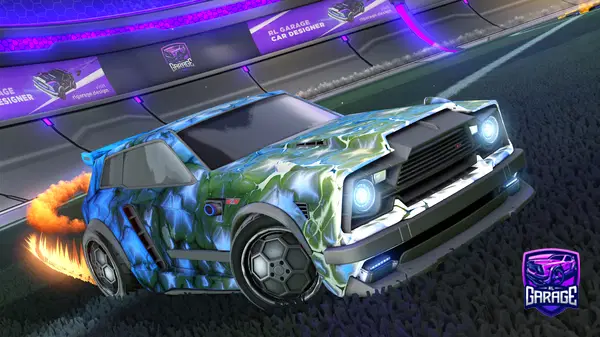 A Rocket League car design from harondt