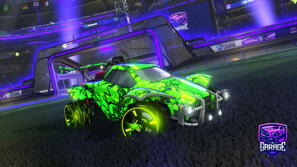 A Rocket League car design from FishSticks5736