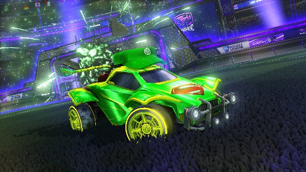 A Rocket League car design from cazzank