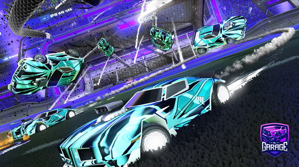 A Rocket League car design from DRACO2909