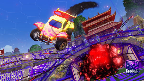 A Rocket League car design from Sweetgalaxy8089