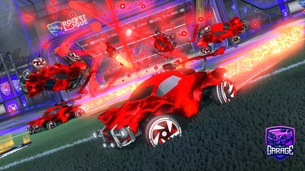 A Rocket League car design from batman69420